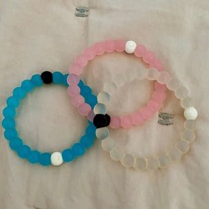 3 Lokai Bracelets: Balancing